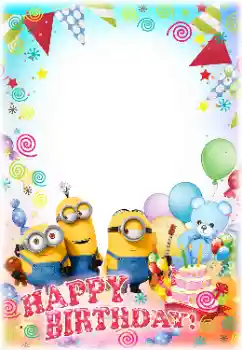 Effet photo de catégorie Anniversaire № 142397. Inscription sur le cadre: Bon anniversaire Effet photo de catégorie Anniversaire № 142397. Inscription sur le cadre: Bon anniversaire