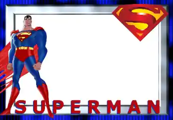 Effet photo de catégorie Divers pour enfants № 125907. Inscription sur le cadre: Superman Effet photo de catégorie Divers pour enfants № 125907. Inscription sur le cadre: Superman