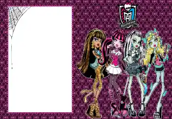 Effet photo de catégorie Divers pour enfants № 154367. Inscription sur le cadre: Monster High