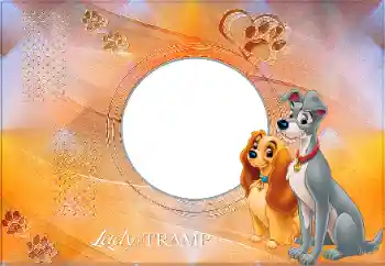 Effet photo de catégorie Divers pour enfants № 175347. Inscription sur le cadre: Lady and the Tramp Effet photo de catégorie Divers pour enfants № 175347. Inscription sur le cadre: Lady and the Tramp