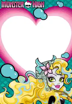 Effet photo de catégorie Divers pour enfants № 38935. Inscription sur le cadre: Monster High