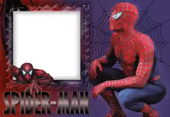 Effet photo de catégorie Divers pour enfants № 45903. Inscription sur le cadre: Spider-man