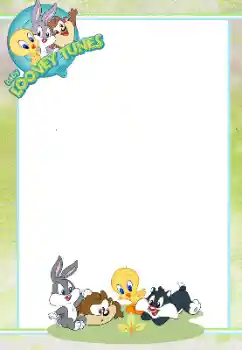 Effet photo de catégorie Divers pour enfants № 52283. Inscription sur le cadre: Baby Looney Tunes