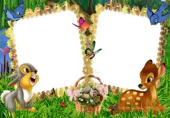 Inscription sur le cadre: Pâques