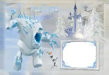 Inscription sur le cadre: Frozen