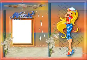 Inscription sur le cadre: WinX