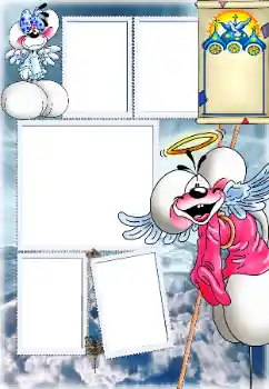 Inscription sur le cadre: Christening