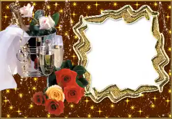 Inscription sur le cadre: Invitation au mariage