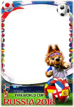 Effet photo de catégorie Divers № 138583. Inscription sur le cadre: FIFA  WORLD CUP 2018