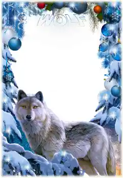 Effet photo de catégorie Divers № 163432. Inscription sur le cadre: Wolf