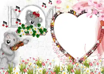 Effet photo de catégorie Cadres pour amoureux № 1261