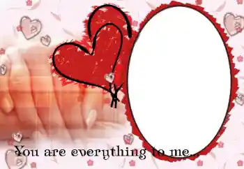Effet photo de catégorie Cadres pour amoureux № 64119. Inscription sur le cadre: You are everything to me... Effet photo de catégorie Cadres pour amoureux № 64119. Inscription sur le cadre: You are everything to me...