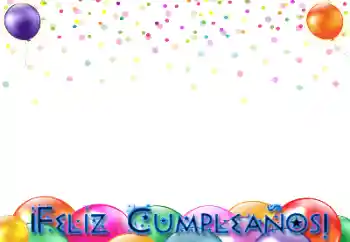 Effet photo de catégorie Cartes d'anniversaire № 101249. Inscription sur le cadre: Bon anniversaire