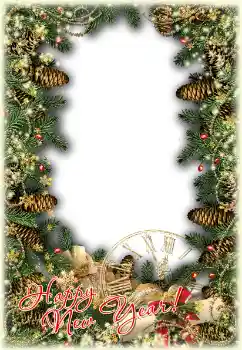 Effet photo de catégorie Cartes de Nouvel An № 124270. Inscription sur le cadre: Joyeux Nouvel An Effet photo de catégorie Cartes de Nouvel An № 124270. Inscription sur le cadre: Joyeux Nouvel An