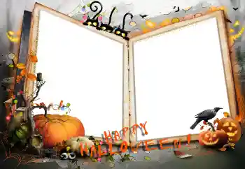 Effet photo de catégorie Fêtes diverses № 124304. Inscription sur le cadre: Happy Halloween Effet photo de catégorie Fêtes diverses № 124304. Inscription sur le cadre: Happy Halloween