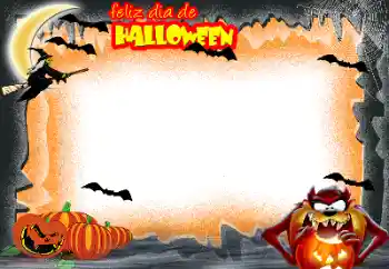 Effet photo de catégorie Fêtes diverses № 145070. Inscription sur le cadre: Happy Halloween