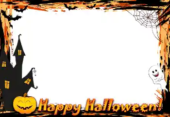 Effet photo de catégorie Fêtes diverses № 154389. Inscription sur le cadre: Happy Halloween Effet photo de catégorie Fêtes diverses № 154389. Inscription sur le cadre: Happy Halloween