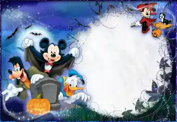 Effet photo de catégorie Fêtes diverses № 175384. Inscription sur le cadre: Happy Halloween