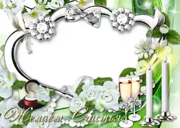 Effet photo de catégorie Cadres de mariage № 1076