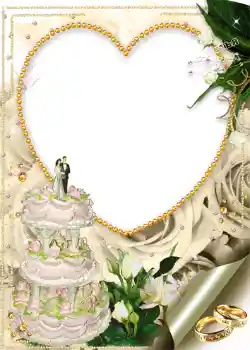 Effet photo de catégorie Cadres de mariage № 1080
