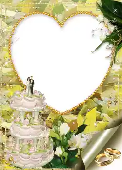 Effet photo de catégorie Cadres de mariage № 1081