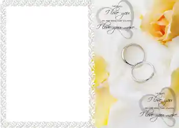 Effet photo de catégorie Cadres de mariage № 152