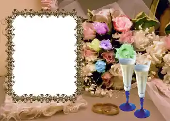 Effet photo de catégorie Cadres de mariage № 154