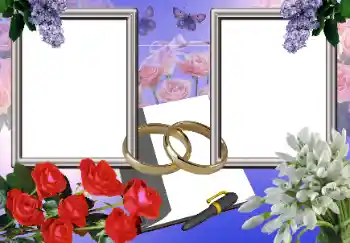 Effet photo de catégorie Cadres de mariage № 45807