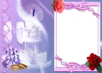 Effet photo de catégorie Cadres de mariage № 65